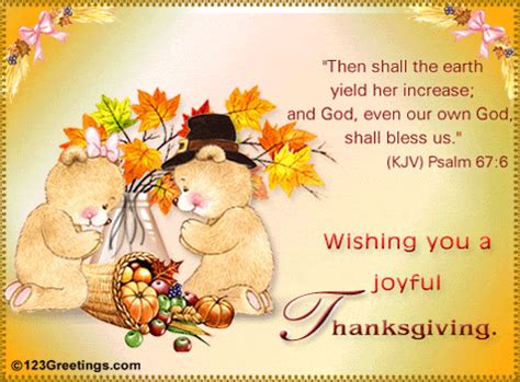 Send online thanksgiving greeting cards to give thanks for family and friends. A Joyful Thanksgiving! Free Prayers eCards, Greeting Cards ...