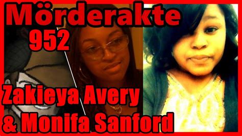 Mörderakte 952 Zakieya Avery And Monifa Sanford Mystery Detektiv