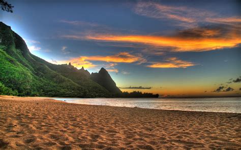 40 Sunset Hawaii Beach Wallpapers Wallpapersafari