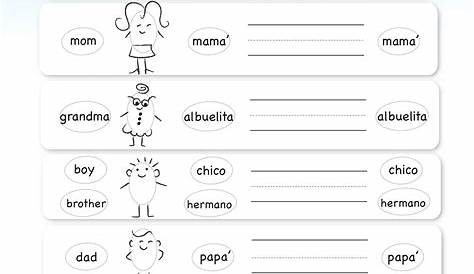 spanish childrens songs spanish worksheets spanish lessons for kids