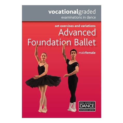 70081n Dvd Dance Advanced Foundation Rad Bloch Australia