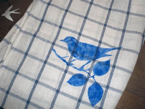 Geschirr Schöner Abtrocknen Handtuch Bedrucken Stoffdruck Geschirrtuch