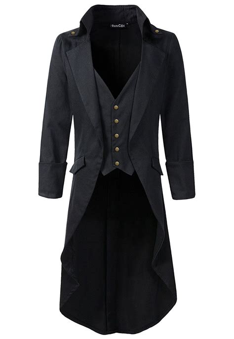 Stafford men raincoat trench coat black 40 reg. Men's Steampunk Coats, Jackets, Suits | Mens fashion coat ...