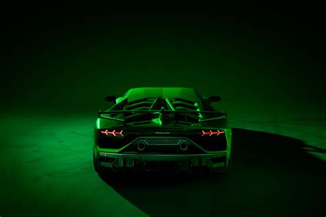 Lamborghini Aventador Svj Rear Hd Cars 4k Wallpapers Images