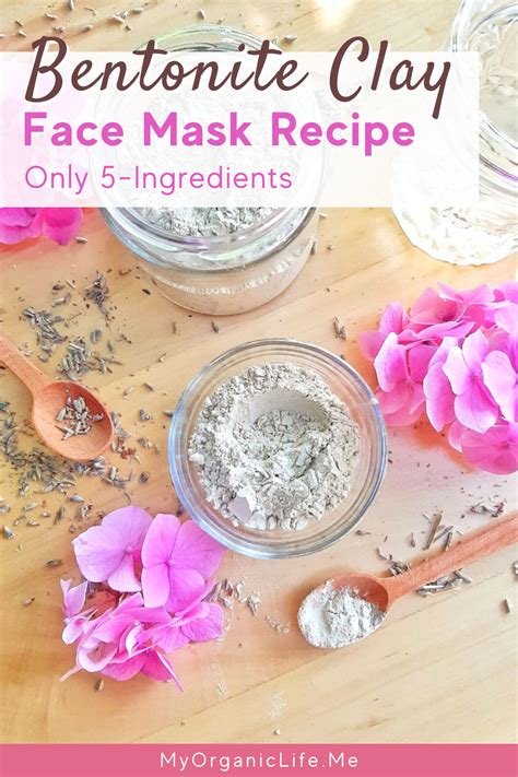 Diy Bentonite Clay Face Mask Recipe For Acne And Blemish Prone Skin