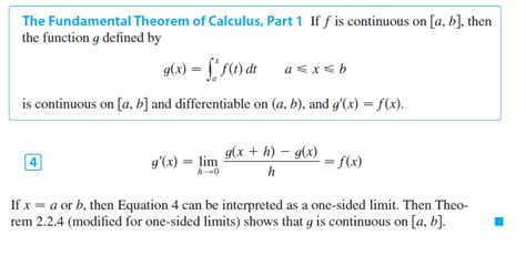 Math Fundamental Theorem Of Calculus Part I Math Solves Everything