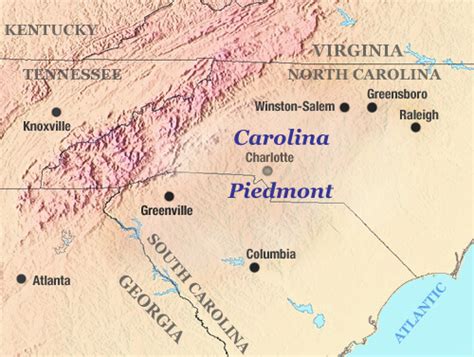 The Carolina Piedmont Southern Spaces