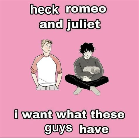 Heartstopper Romeo And Juliet Meme Clean Alice Book Relatable