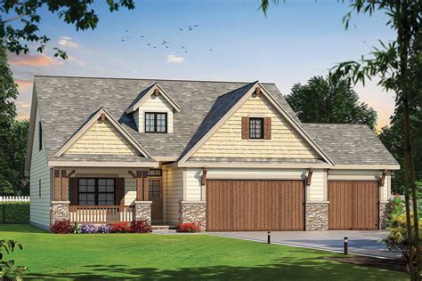 Versatile 4 Bedroom Craftsman House Plan With Room To Grow 42547db
