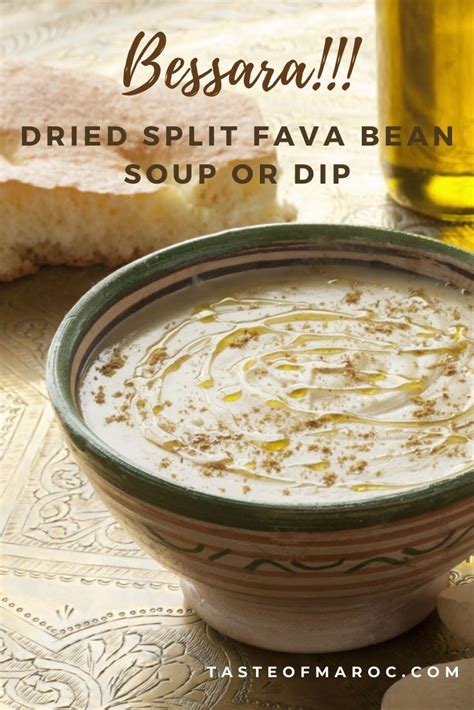 Moroccan Bessara Recipe Dried Fava Bean Puree Taste Of Maroc