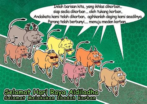 Gambar lucu bergerak lebaran terlengkap display picture unik via. SELAMAT HARI RAYA AIDILADHA - QURBAN