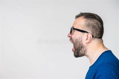 232 Man Side Profile Yelling Photos Free And Royalty Free Stock Photos