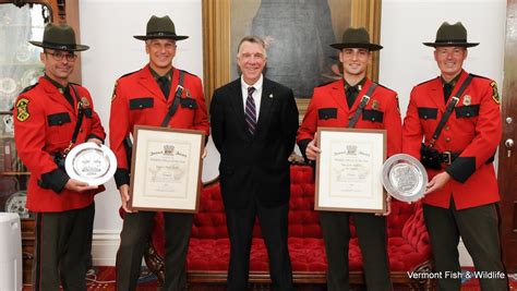 Vermont Game Wardens Recognized For Exceptional Performance