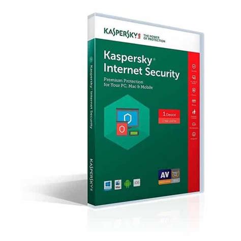 Kaspersky Internet Security 1pc 1year Arzon Mall