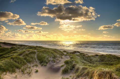 Sand Dune On North Sea Coast2 Denmark