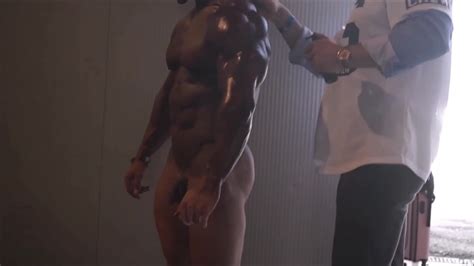Favvvs Big Bodybuilder Tanning Naked In Thisvid My Xxx Hot Girl