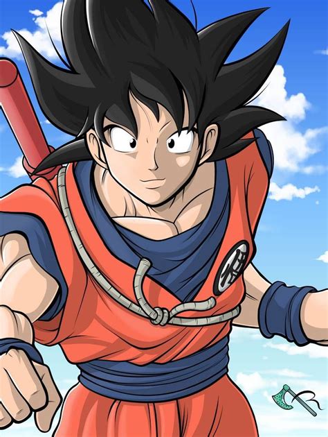 Goku By Adrianroszak On Deviantart Goku Anime Dragon Ball Super