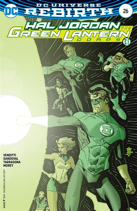Hal Jordan And The Green Lantern Corps 26 Variant Cover Fresh Comics