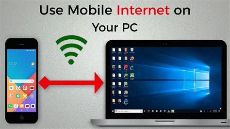 How To Connect Internet From Mobile To Pc Or Laptop Via Hotspot Youtube