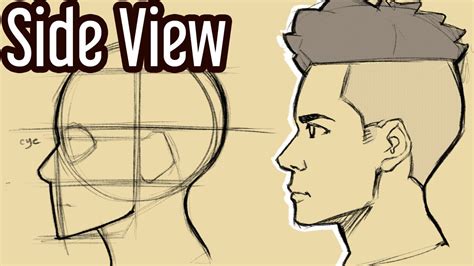 How To Draw Profile Face Side View Drawing Lesson 16⚡ Youtube