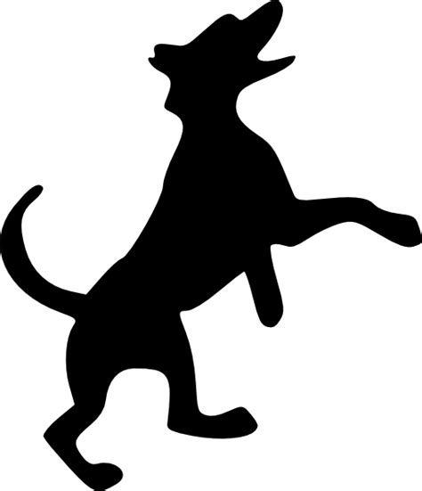 Dog Head Silhouette Clipart Free Download On Clipartmag