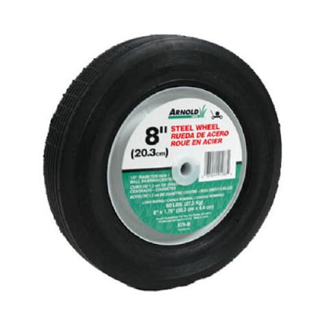 Arnold 490 322 0005 Lawn Mower Replacement Wheel 175 W X 8 D Steel 60 Lb