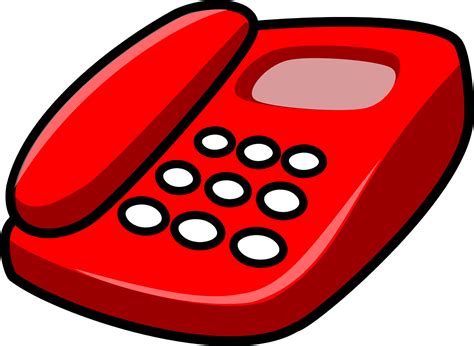 Telephone Red Telecommunications Png Picpng