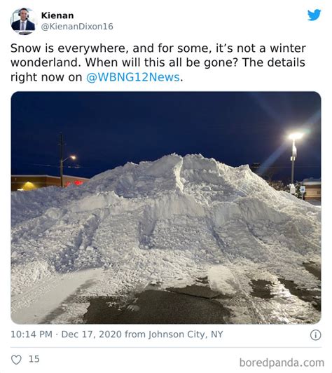 Record Breaking Snowfall Buries Binghamton New York And Heres What People Woke Up To 90 Pics