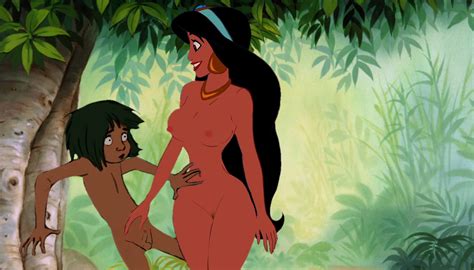 Post 2810038 Aladdinseries Crossover Edit Jasmine Mowgli Thejungle