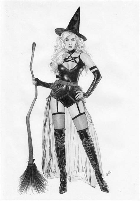 Witch Halloween Pin Up By TimGrayson On DeviantArt