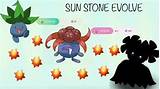 Images of Pokemon That Evolve With Sun Stone