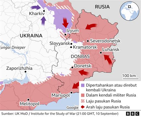 perang ukraina pasukan rusia mundur dan serangan balik militer ukraina dalam gambar bbc news