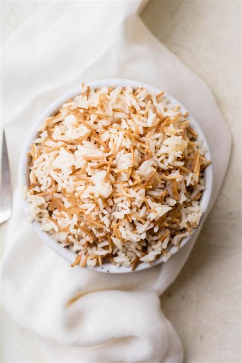 Lebanese Rice Pilaf With Vermicelli And Cinnamon Recipe Rice Pilaf