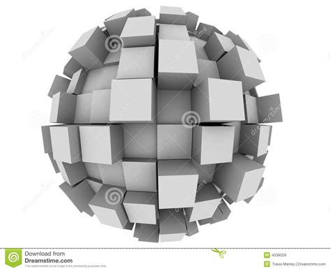 Abstract 3d Sphere Royalty Free Stock Images Image 4538029