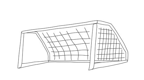 Soccer Goal Drawing At Explore Collection Of