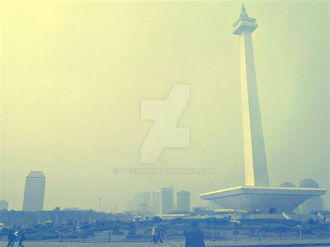 Monumen Nasional Jakarta Pusat By Yasitaf On Deviantart