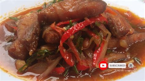 Anda hanya tidak boleh memasak sampai garing. RESEP IKAN TAUCO !! - YouTube