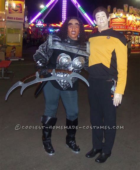 Replica 2nd season, women's mirror mirror uniform!! Cool Homemade Star Trek Costume: Klingon Warrior!