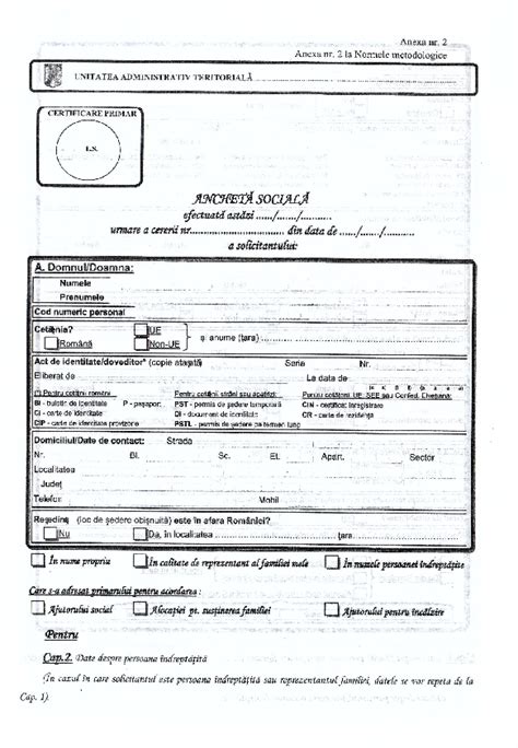 Pdf Model Ancheta Sociala Marius David