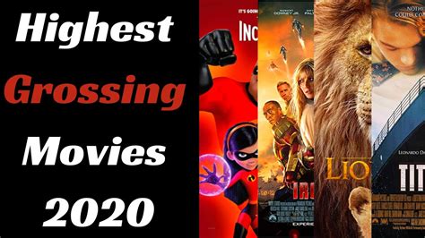The indian film industry is the world's first film industry that produces hundreds of movies a year. Highest Grossing Movies 2020 - YouTube