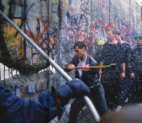 Berlin Wall Taken Down