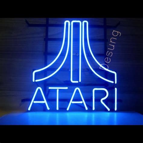 atari neon sign