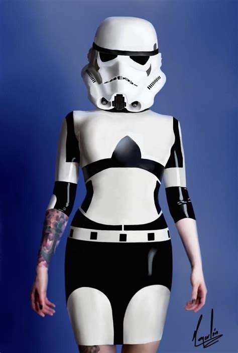 Female Stormtrooper By Mvaguero On Deviantart Hot Sex Picture