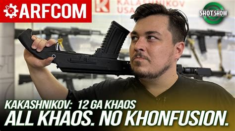 Kalashnikov Usa Khaos Kr Series Steel Rounds Shotshow Youtube