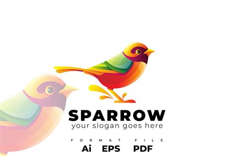 Sparrow Logo Template By Syndicatestudio On Envato Elements