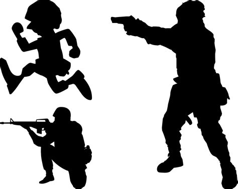 Download transparent soldier silhouette png for free on pngkey.com. Military Silhouette Target at GetDrawings | Free download