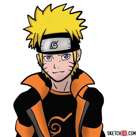 How To Draw Narutos Face Naruto Drawings Guided Drawing Anime