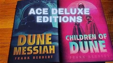 Dune Messiah And Children Of Dune Ace Deluxe Editions Youtube