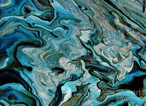 The Marble Effect Painting By Trudee Hunter