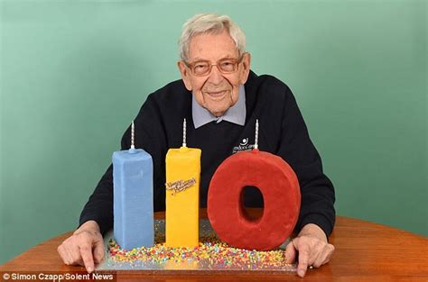 Britains Oldest Men Bob And Alf Born On The Same Day 110 Years Ago